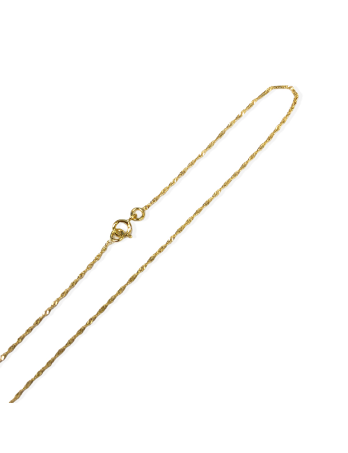 Chaine maille OREL en or 375/1000