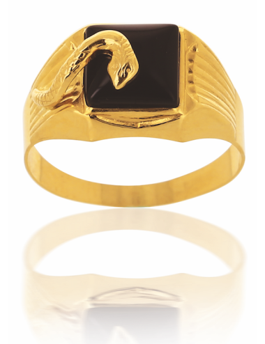 CHEVALIERE BOUBA OR JAUNE 750/1000
