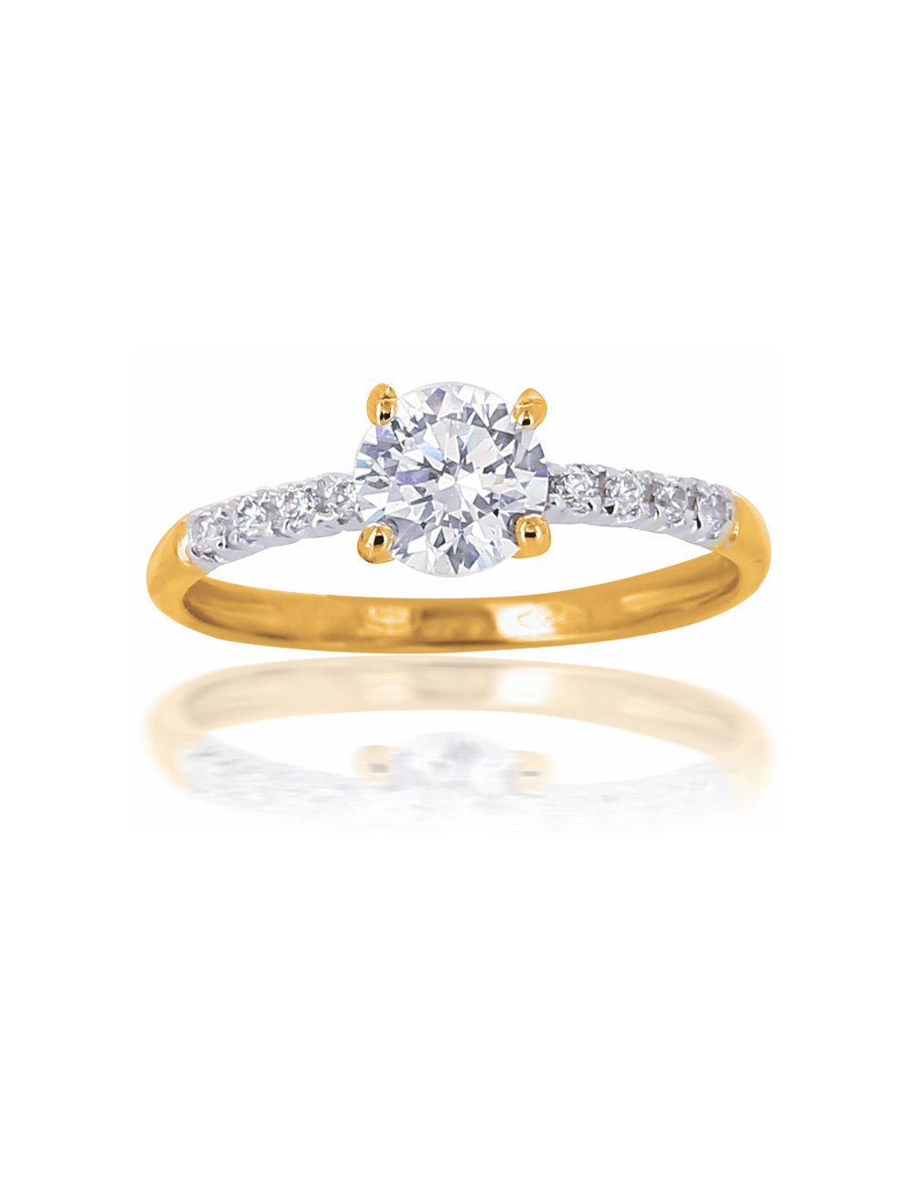 Solitaire ANAIS J Or 750/1000