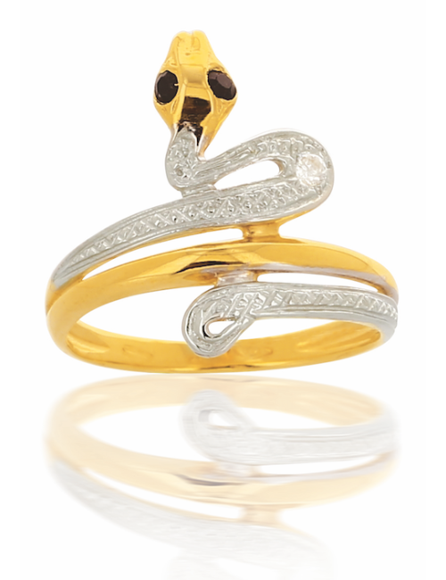 Bague ARI Serpent 750/1000