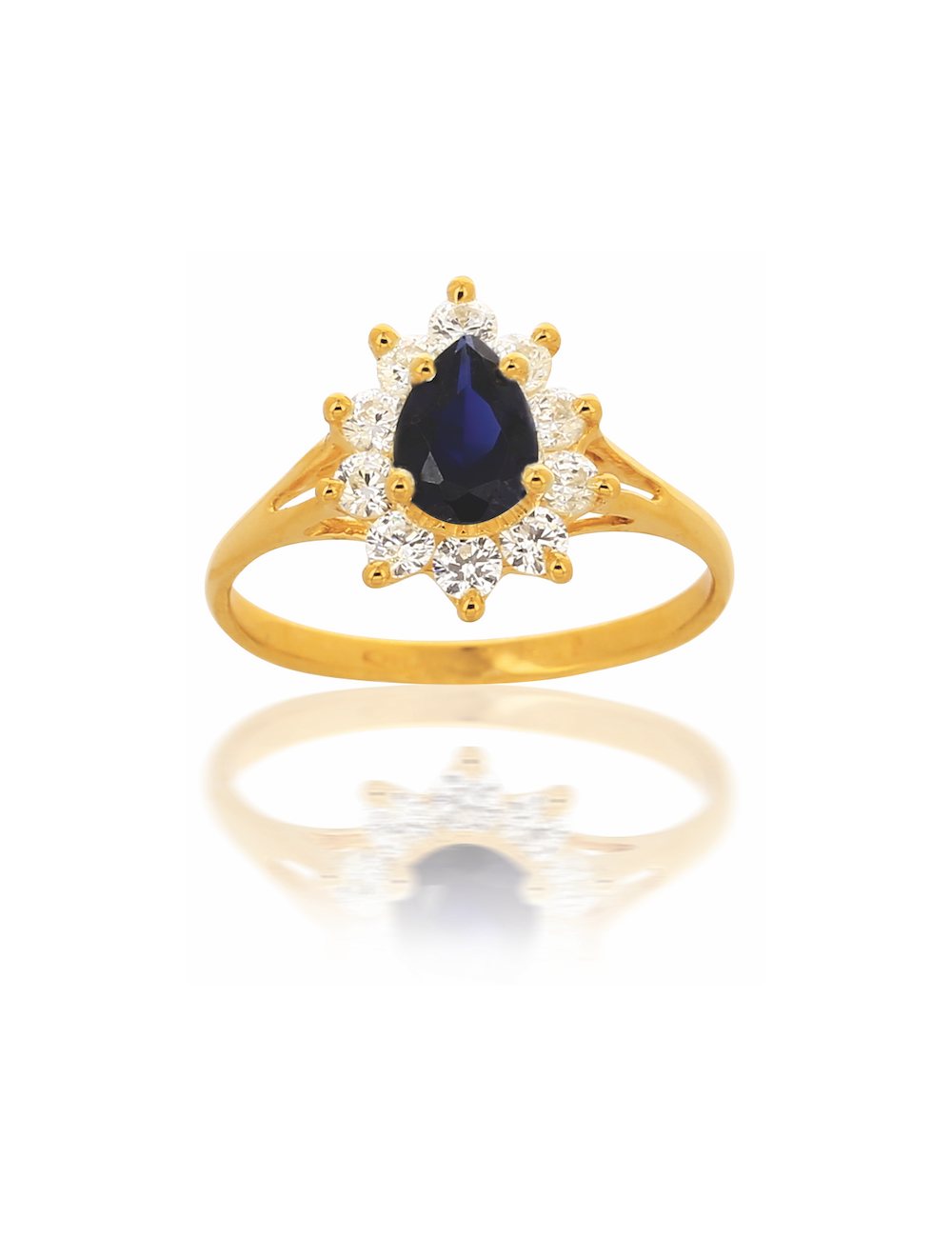 Bague CALIA Bleue 750/1000