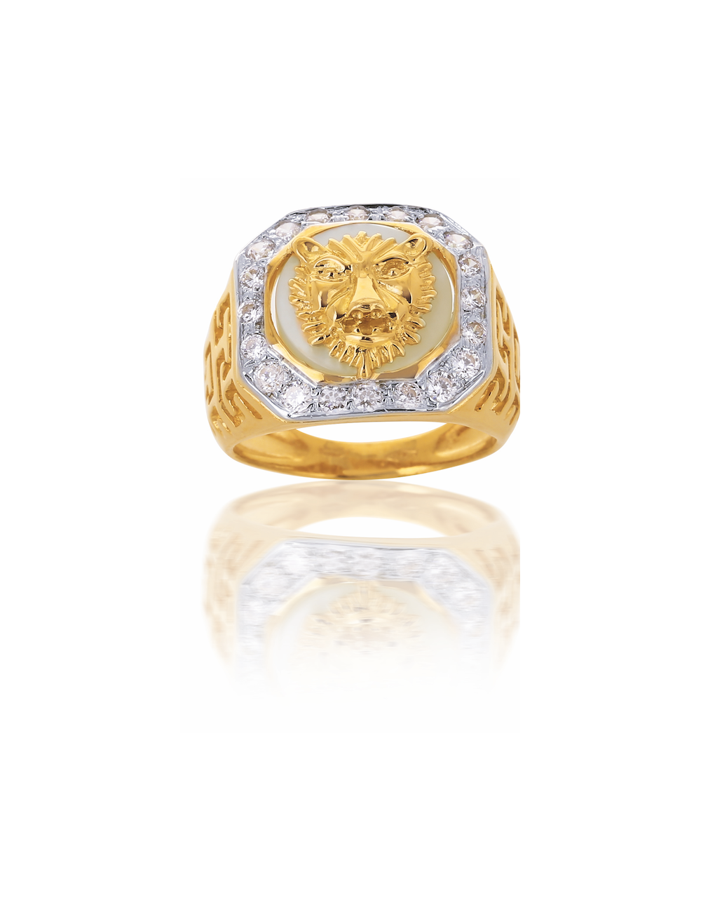 CHEVALIERE ADRIEL OR JAUNE 750/1000
