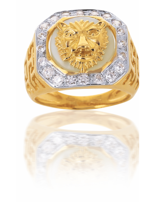 CHEVALIERE ADRIEL OR JAUNE 750/1000