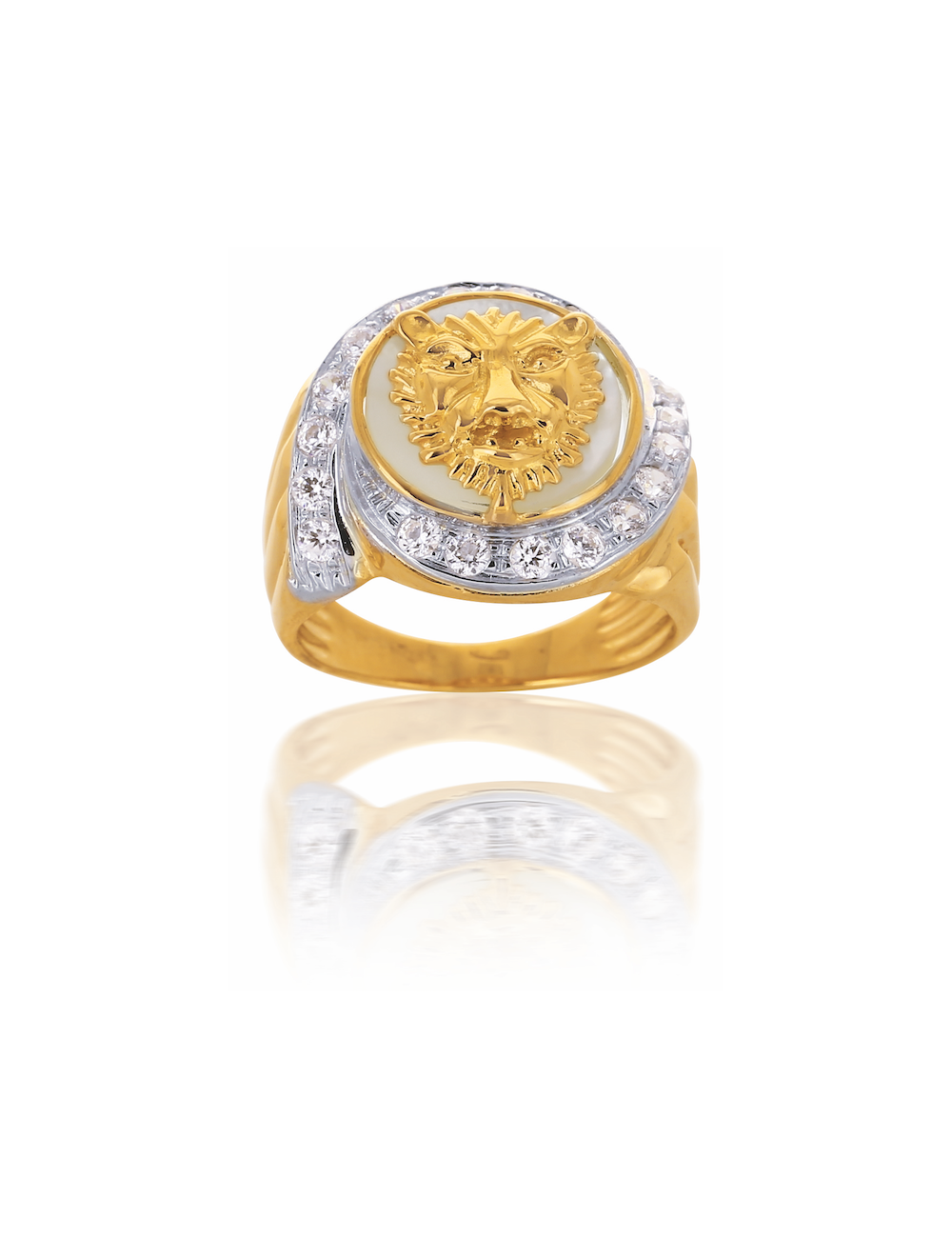 CHEVALIERE ADIEL OR JAUNE 750/1000