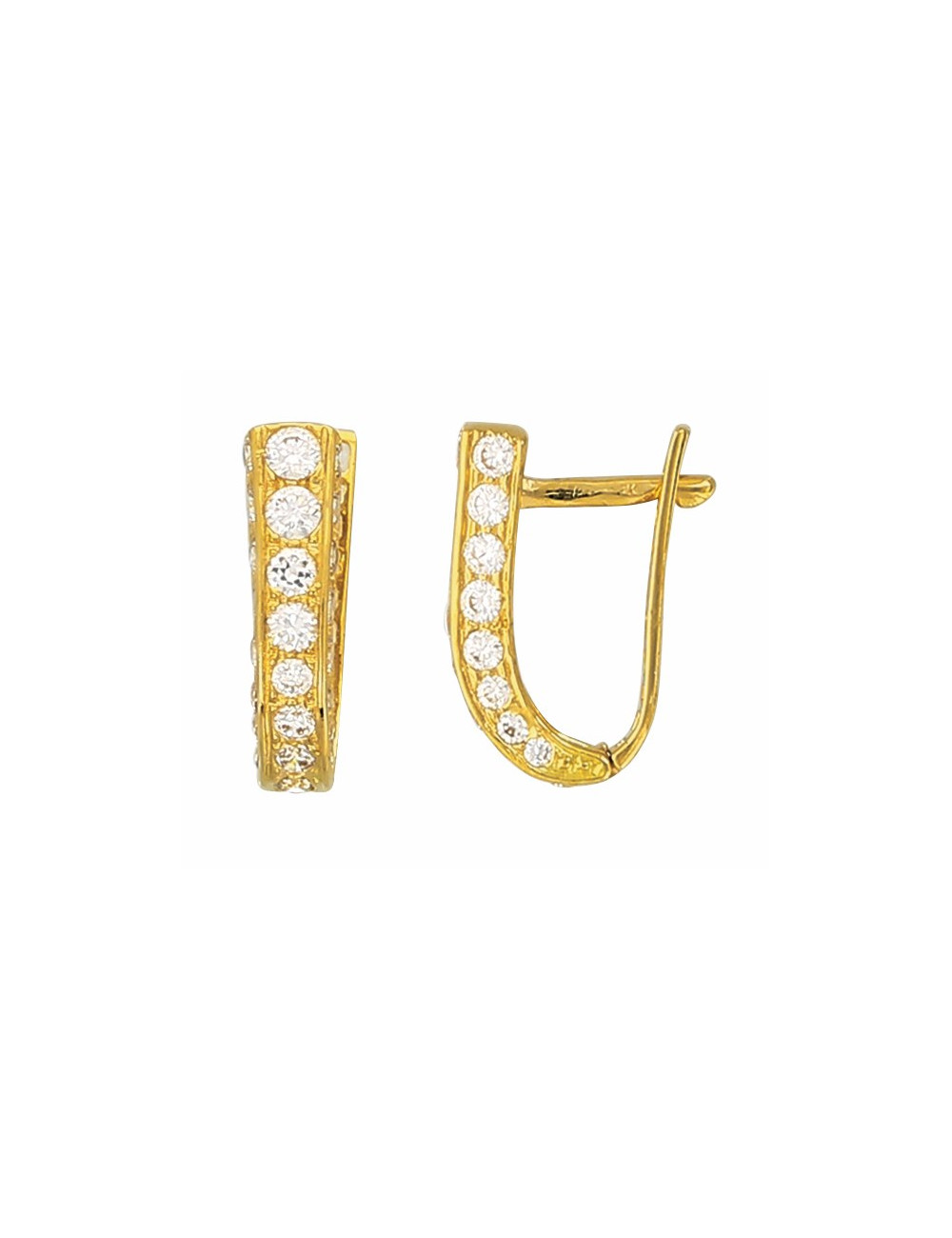 Boucles d'oreilles ILANN 750/1000