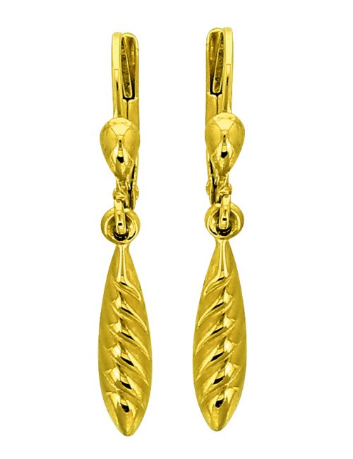 Boucles d'oreilles HELIENA en or