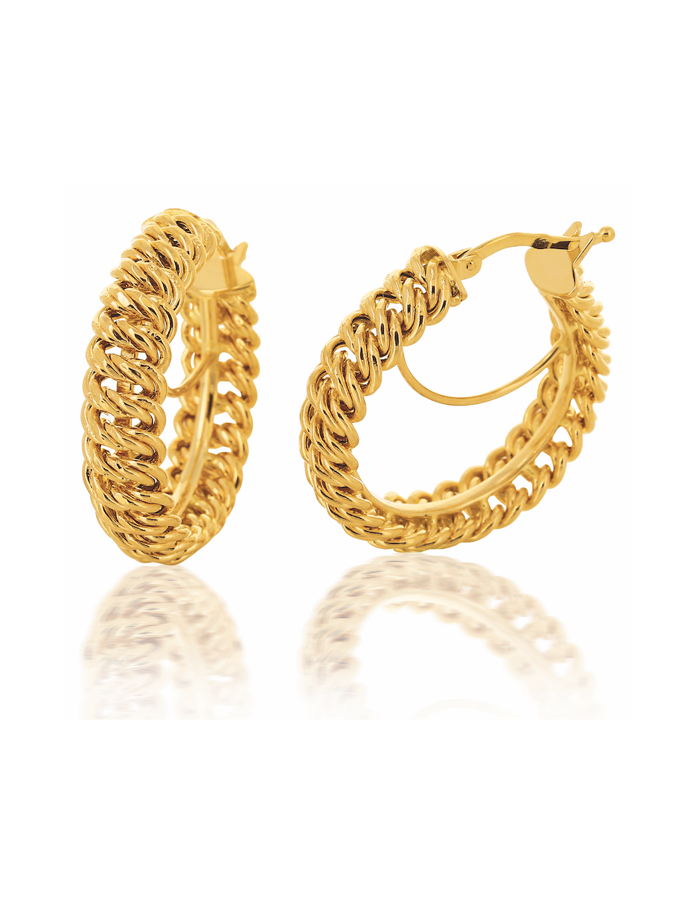 Boucles d'oreilles GELANDA II en or