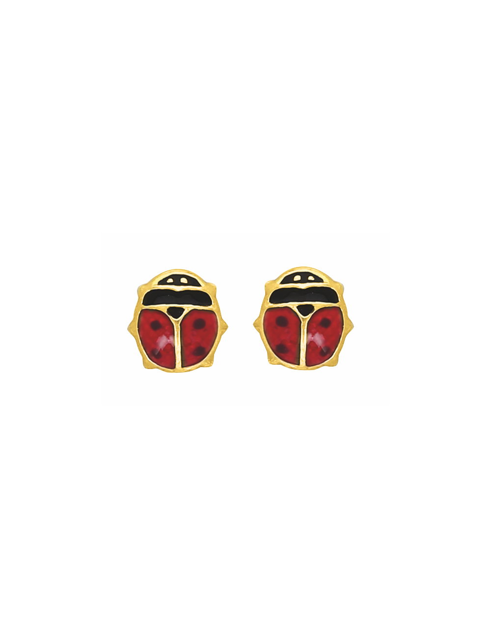 Boucles d'oreilles puces GRETE en or