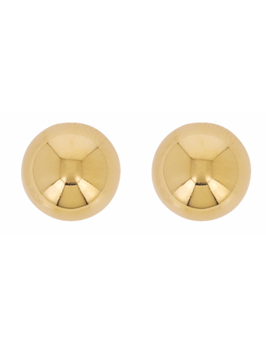 Boucles d'oreilles boules EVANGELINE or 75/1000