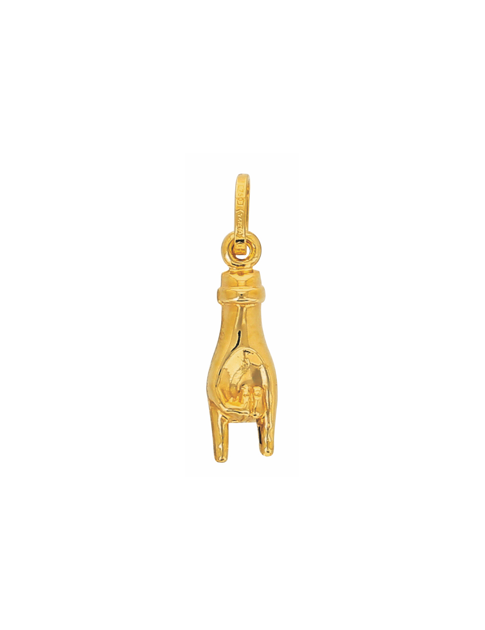 Pendentif Main 750/1000 + Chaîne Offerte