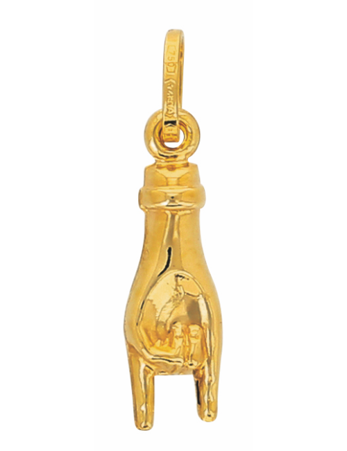 Pendentif Main 750/1000 + Chaîne Offerte