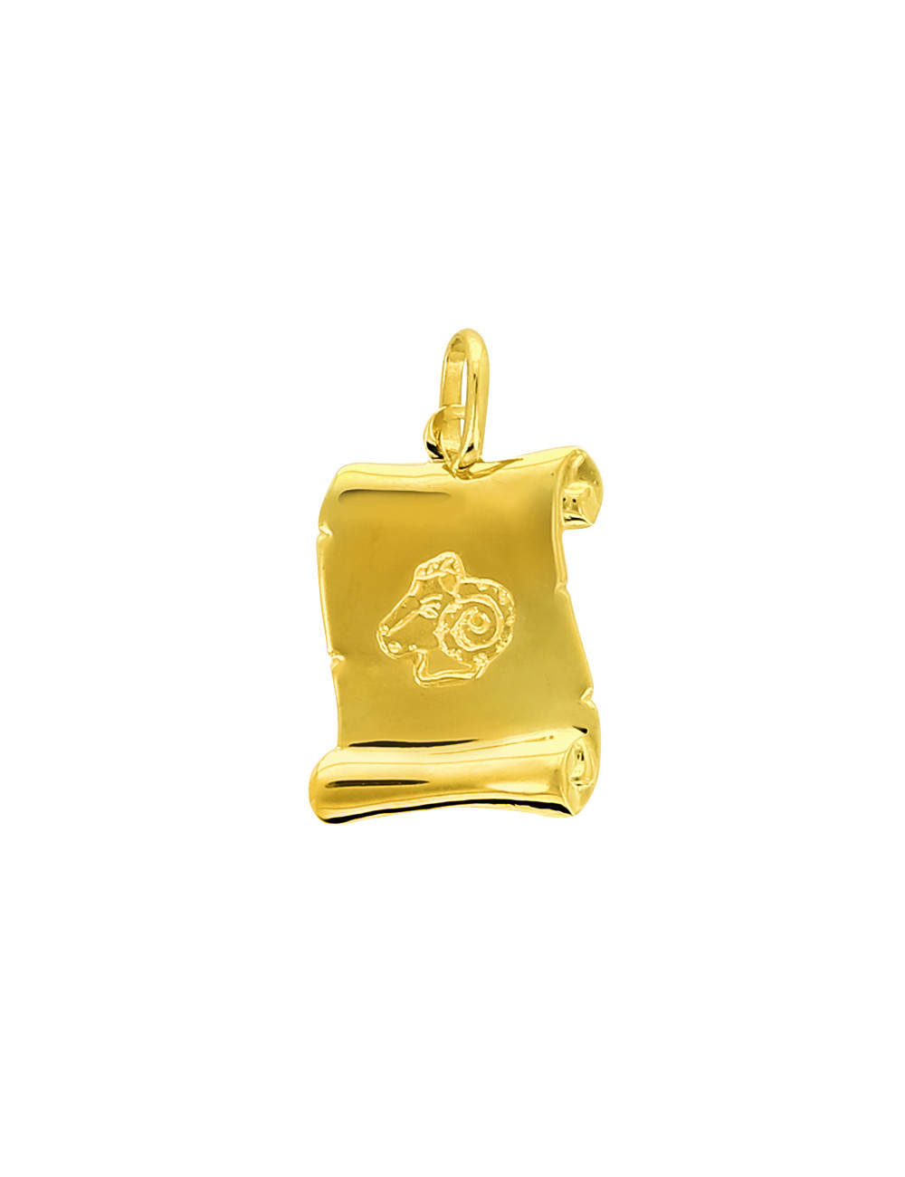 Pendentif Bélier 750/1000 + Chaîne Offerte