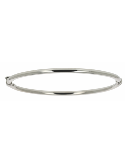 Bracelet esclave Linda Or Blanc 750/1000