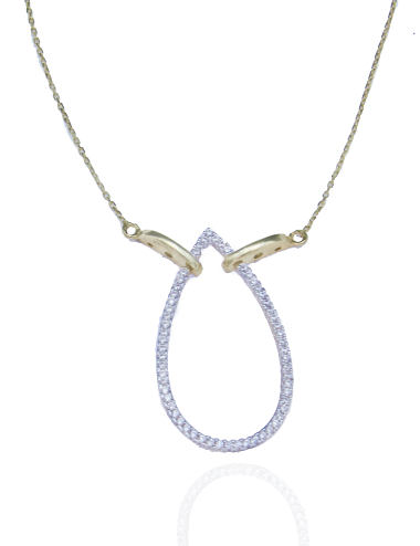 Collier goutte 375/1000