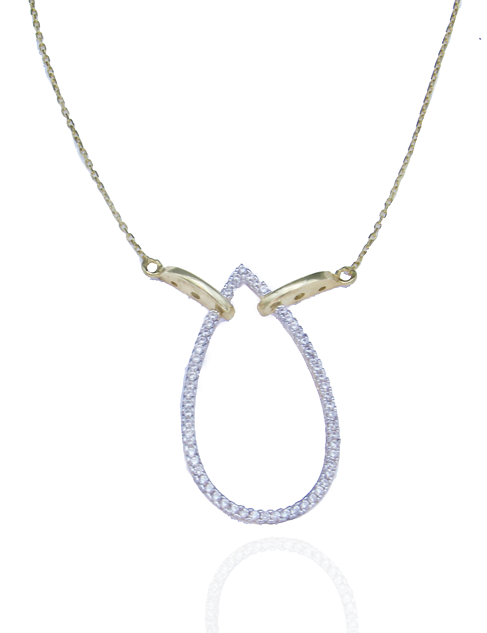 Collier goutte 375/1000