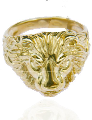 Chevalière Lion 375/1000