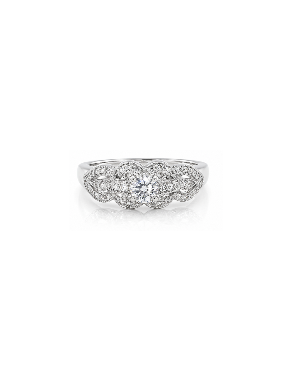 BAGUE Argent Emilie