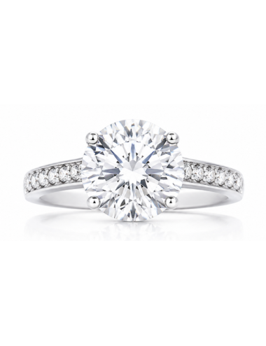 Bague Nora Or blanc