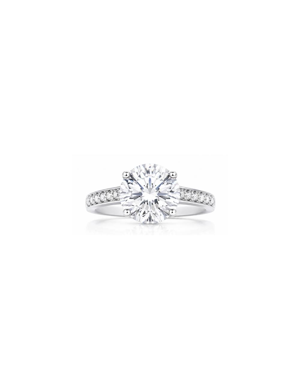 Bague Nora Or blanc