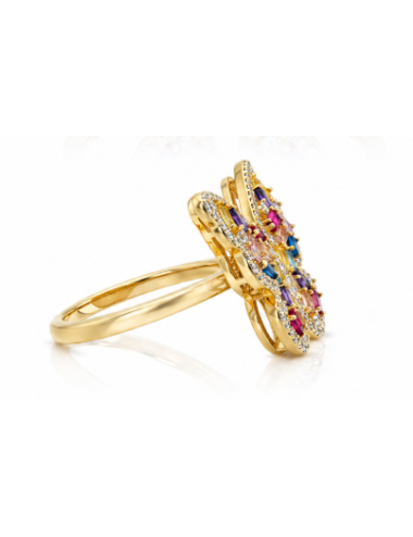 Bague Papillon Or Jaune