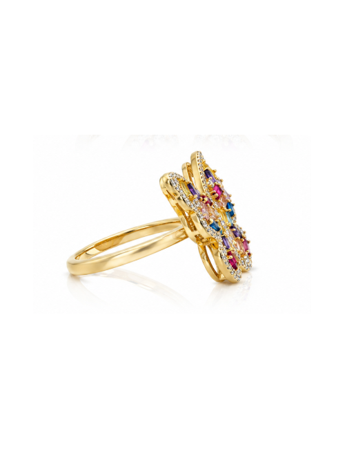 Bague Papillon Or Jaune