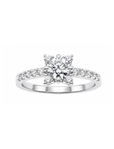 Solitaire Argent Mia