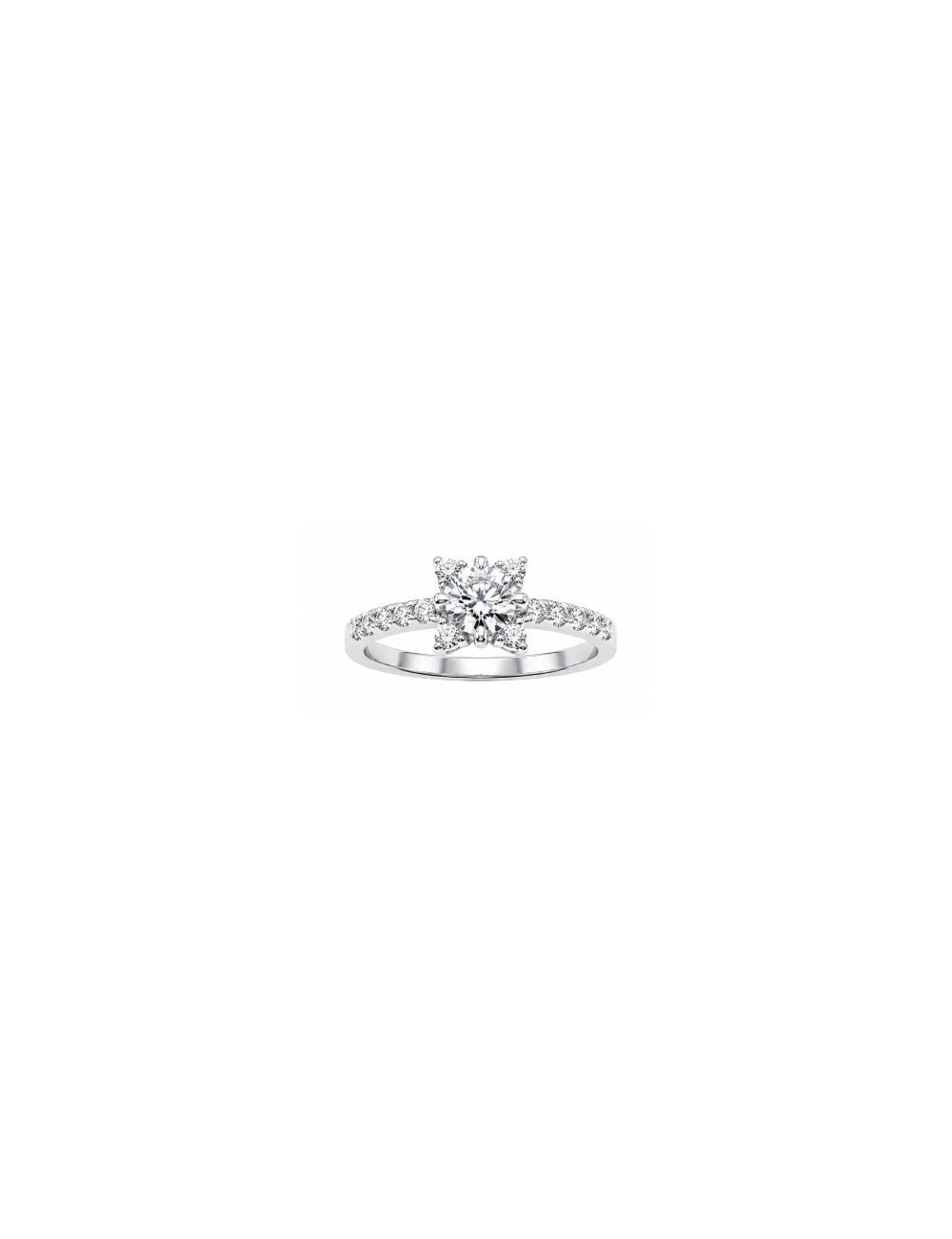 Solitaire Argent Mia