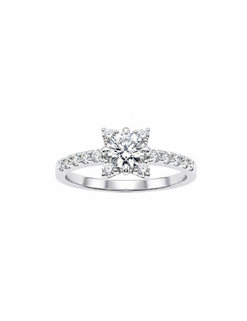 Solitaire Argent Mia
