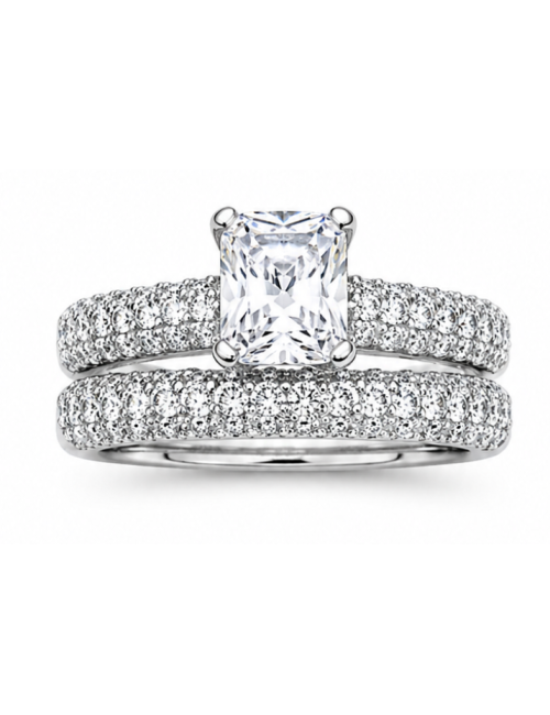Bague Double Amor Argent