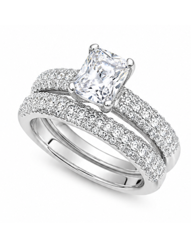 Bague Double Amor Argent