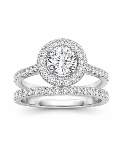 Solitaire Double Argent