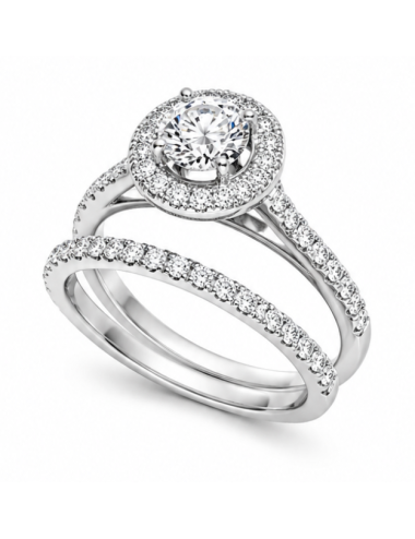 Solitaire Double Argent