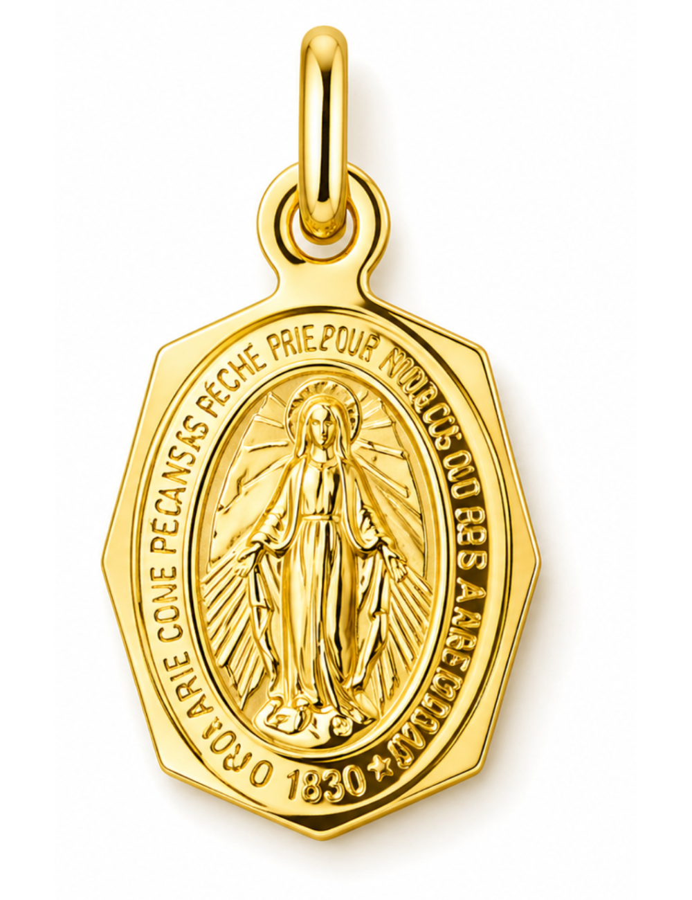 Pendentif miraculeuse  375/1000