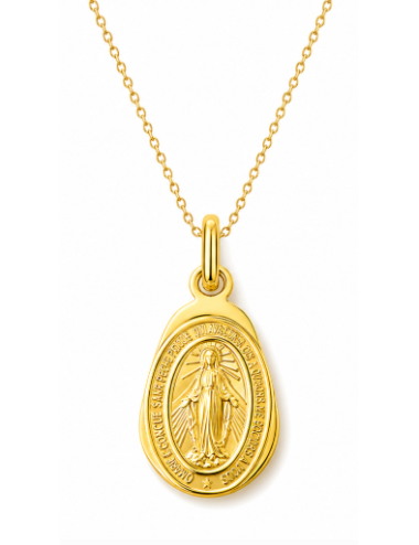 Pendentif Miraculeuse 375/1000