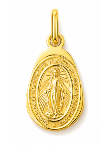 Pendentif Miraculeuse 375/1000