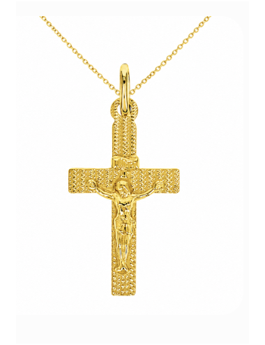 Pendentif Croix 375/1000