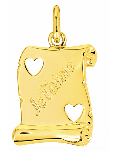 Pendentif Je T'aime 375/1000