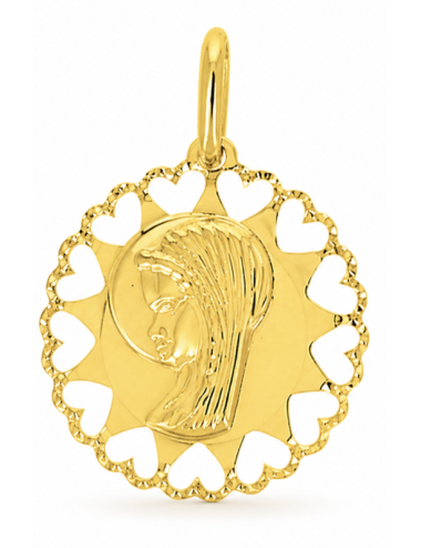 Pendentif Vierge 375/1000
