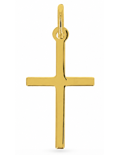Pendentif Croix Or jaune 375/1000