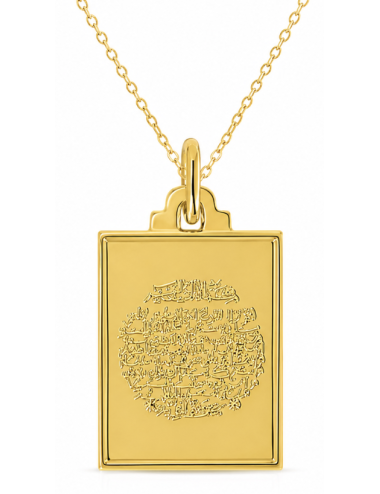 Pendentif Religieux 750/1000 + Chaîne Offerte