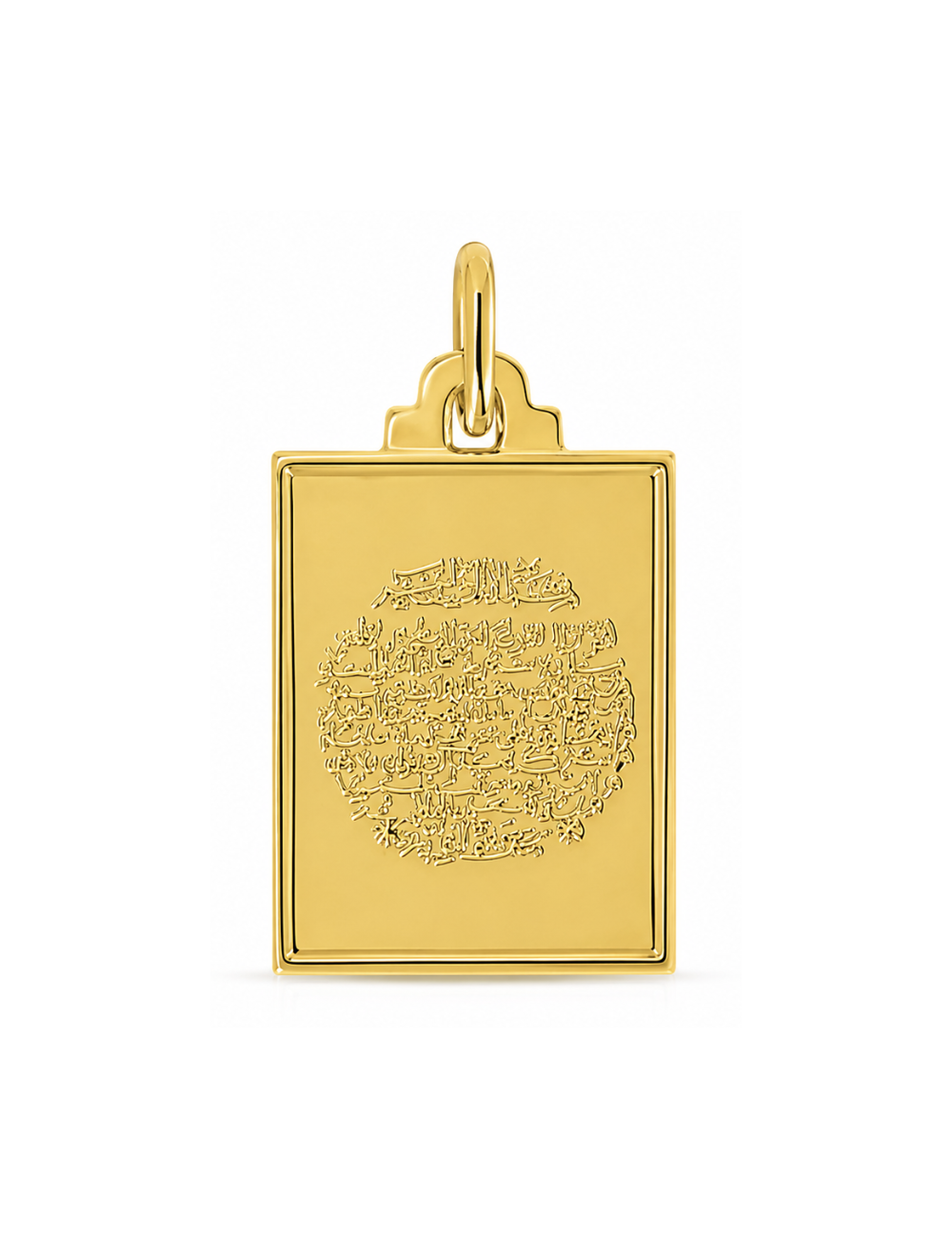 Pendentif Religieux 750/1000 + Chaîne Offerte