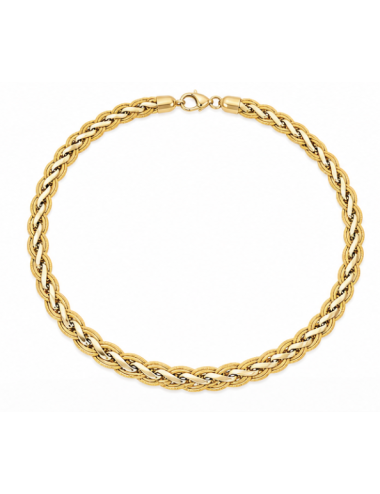 Collier Bicolore 750/1000