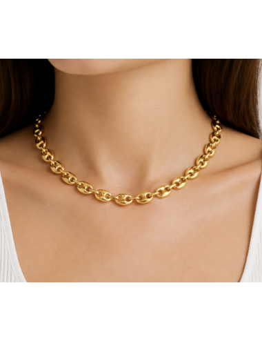 Collier Grain de Café 750/1000