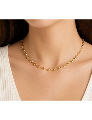 Collier Grain de Café 750/1000