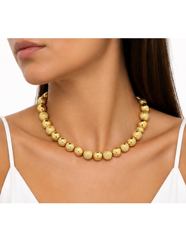 Collier Boule sablés 750/1000