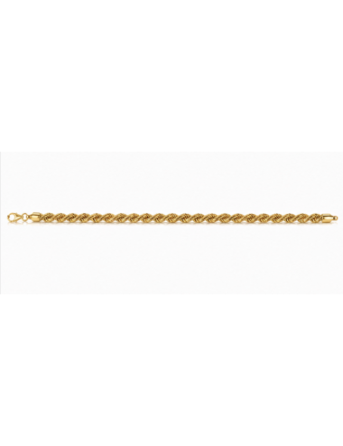 Bracelet Corde Maille Double III 750/1000
