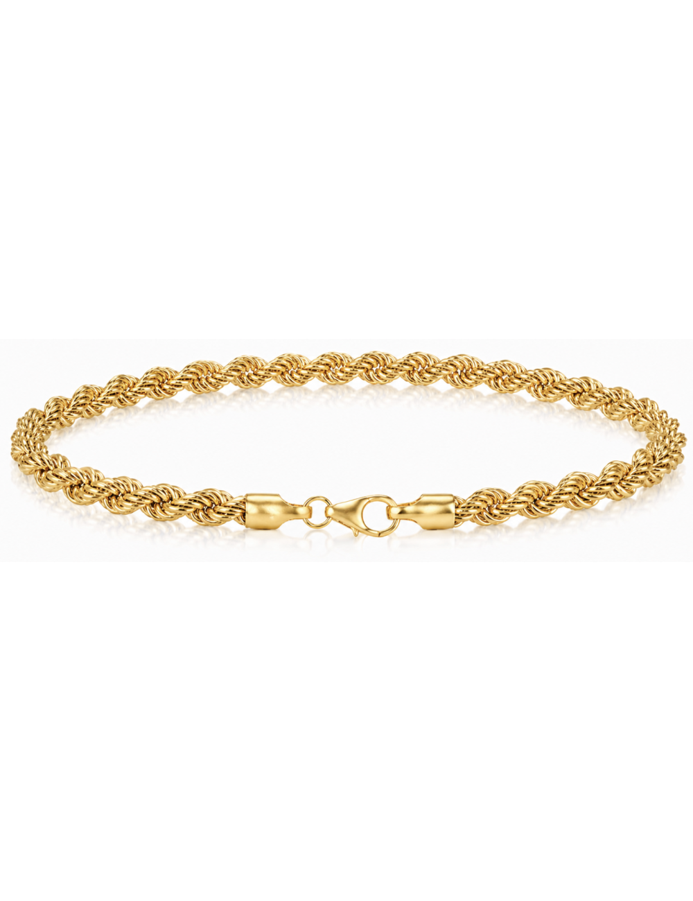 Bracelet Corde Maille Double 750/1000