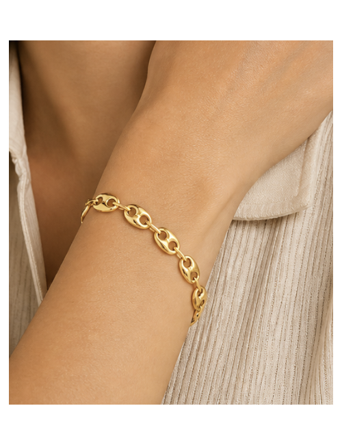 Bracelet Grain de Café 750/1000