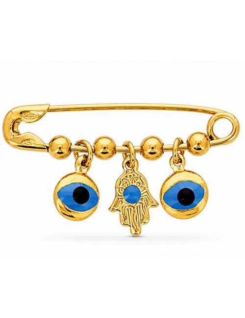 Epingle Oeil Main 750/1000