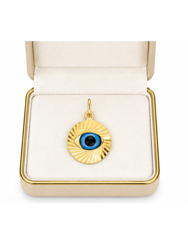 Pendentif Oeil III 750/1000 + Chaîne Offerte